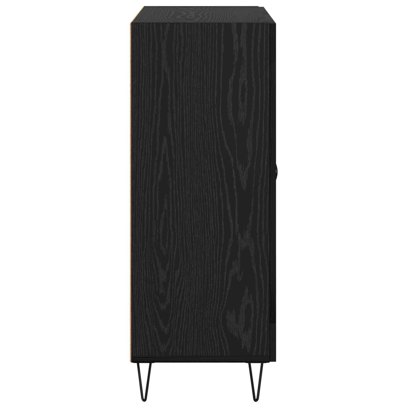Buffet Chêne Noir 69,5 x 34 x 90 cm Bois d’ingénierie - XIOS