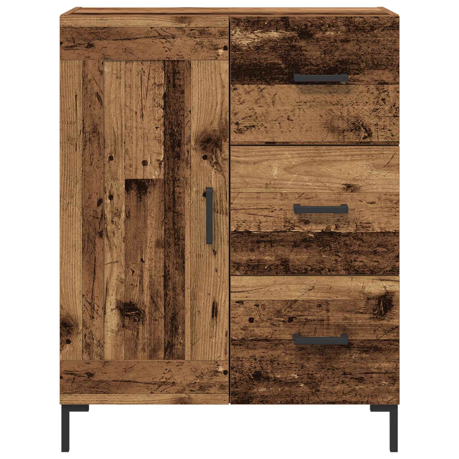 Buffet Bois ancien 69,5 x 34 x 90 cm Bois d'ingénierie