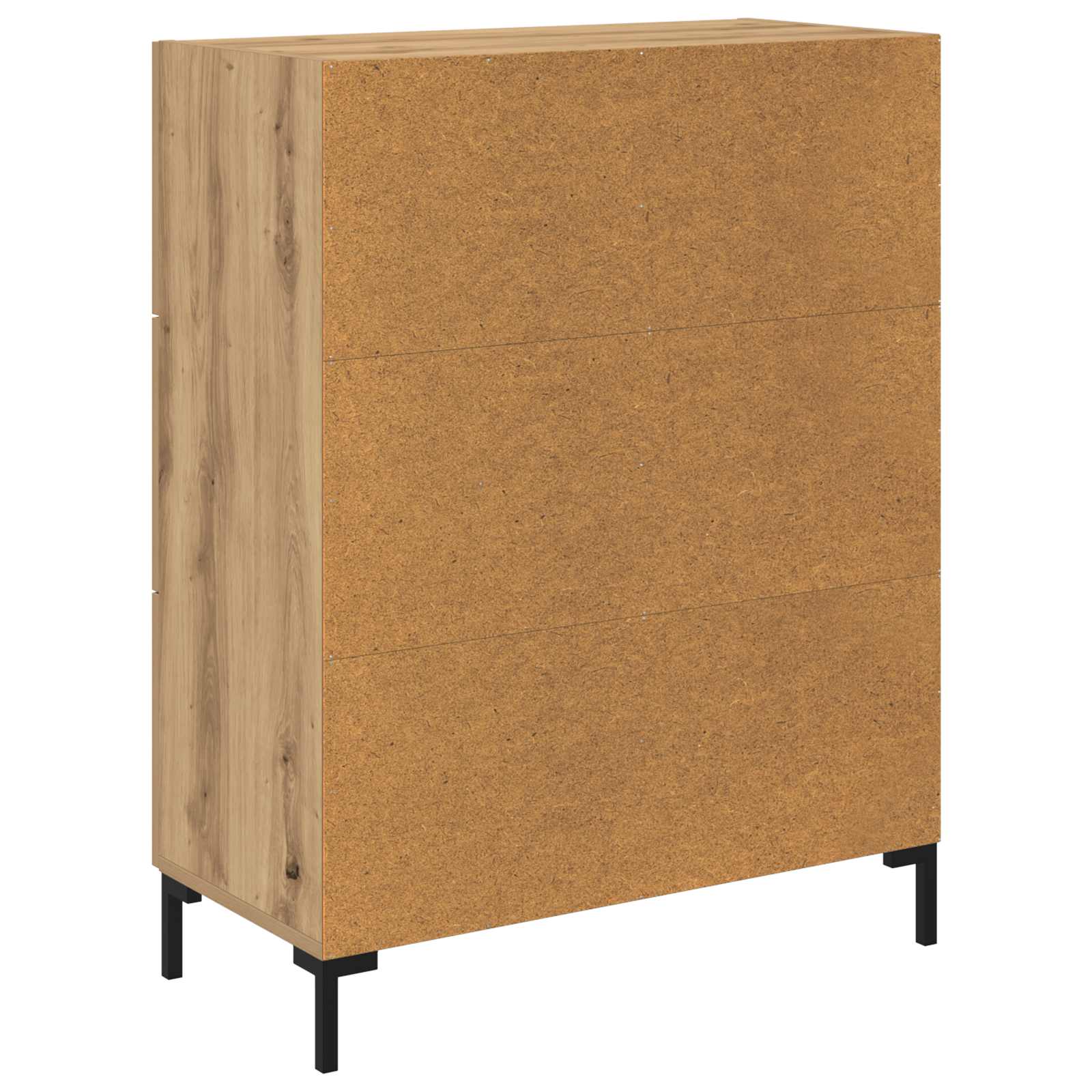 Buffet chêne artisanal 69,5 x 34 x 90 cm Bois d'ingénierie
