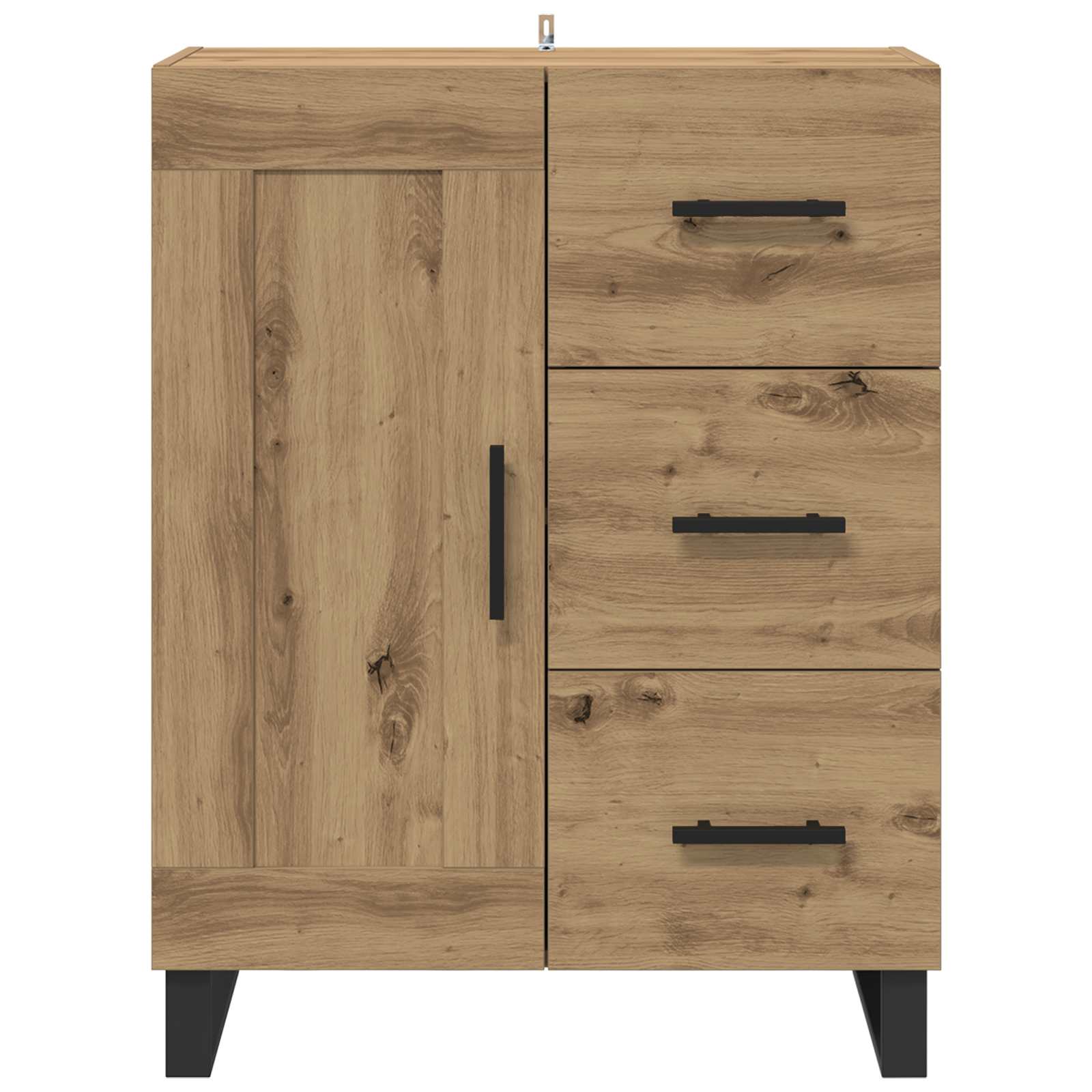 Buffet Chêne artisanal 69,5 x 34 x 90 cm - XIOS