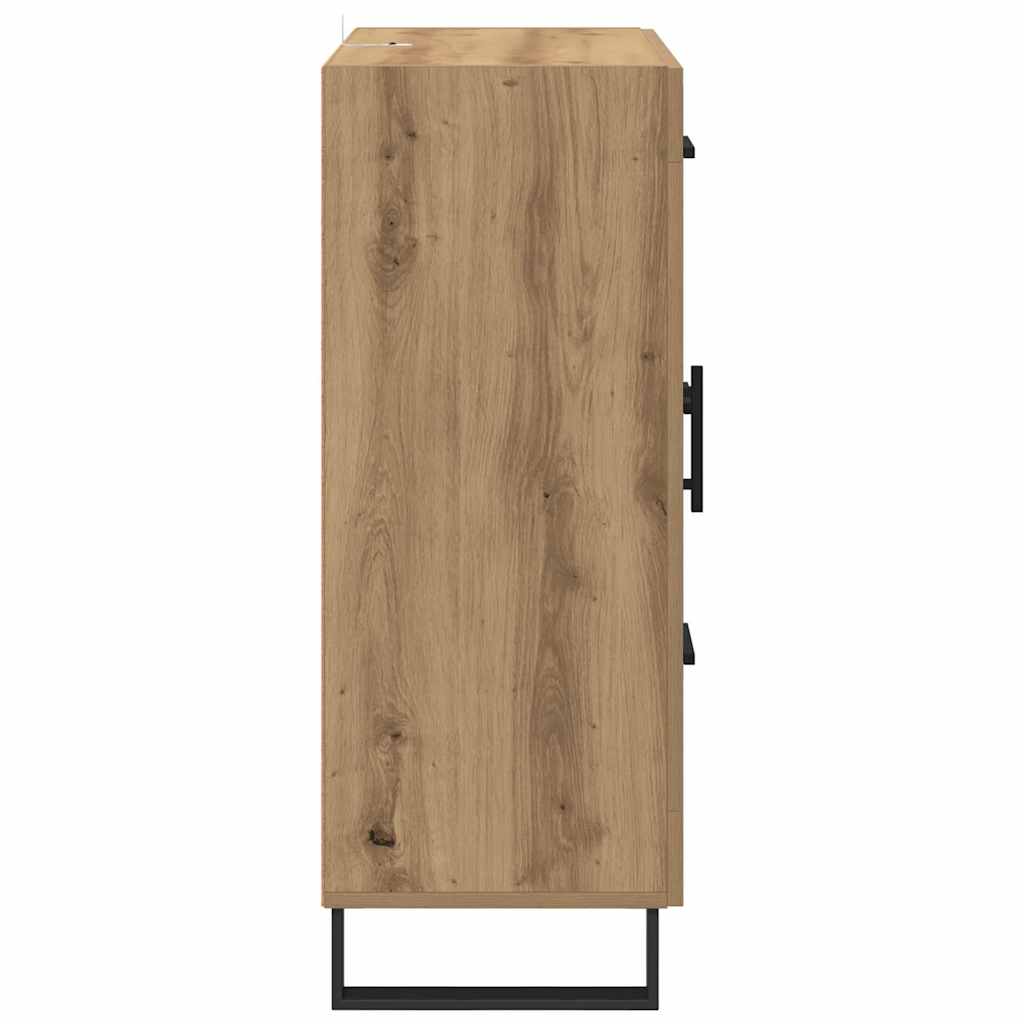 Buffet avec tiroir Chêne artisanal 69,5 x 34 x 90 cm - XIOS