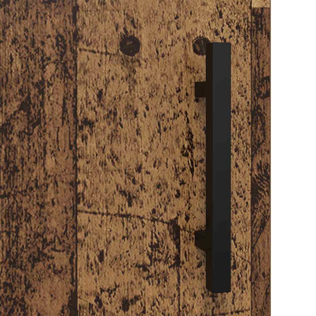 Buffet Bois Ancien 34,5 x 34 x 90 cm Bois d'ingénierie et fer - XIOS