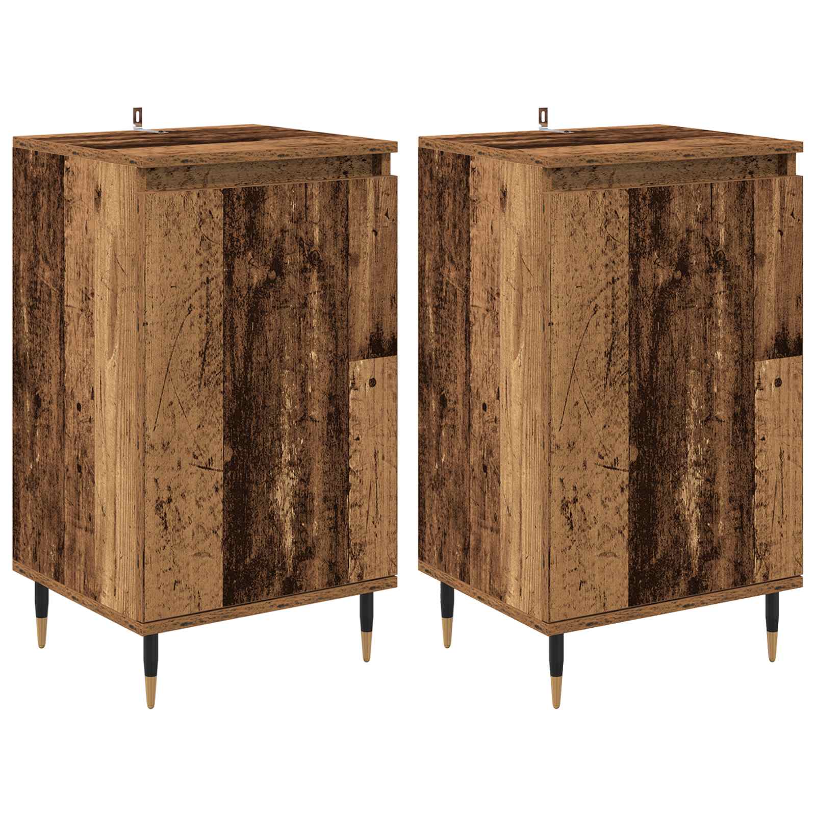 Buffet 2 pcs Bois Ancien 40 x 35 x 70 cm - XIOS