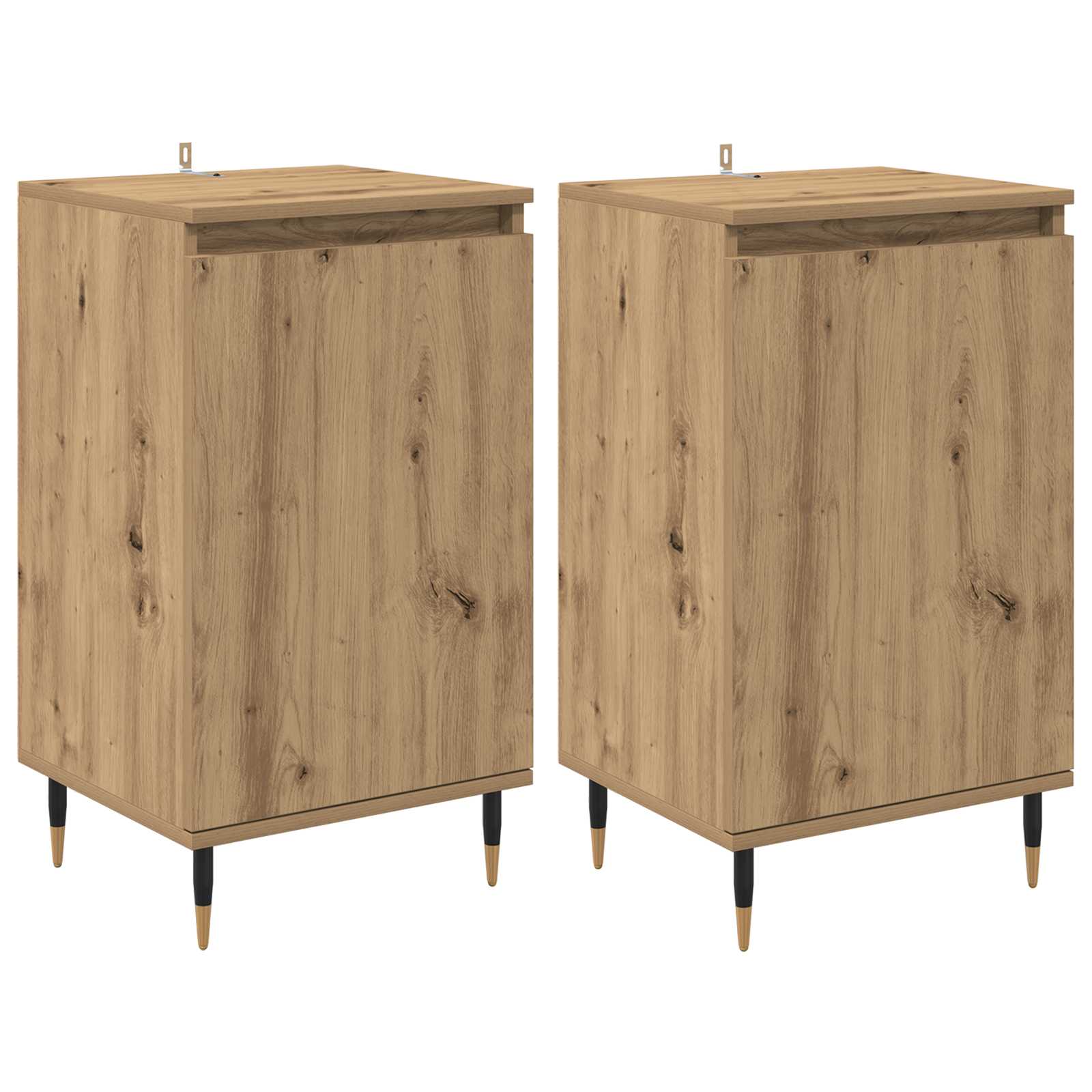 Buffet 2 pcs Chêne artisanal 40 x 35 x 70 cm - XIOS