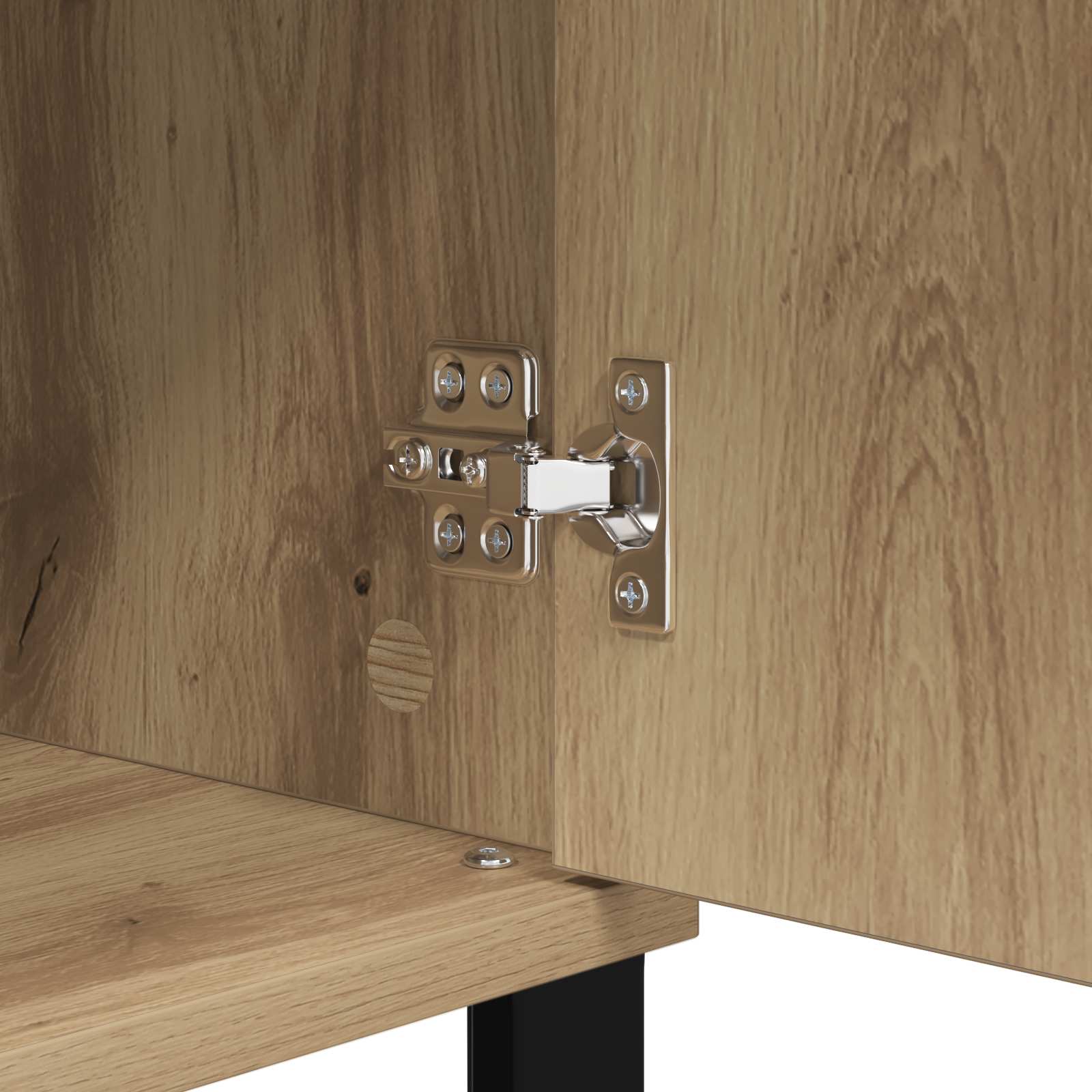 Buffet Chêne artisanal 40 x 35 x 70 cm Bois d'ingénierie - XIOS