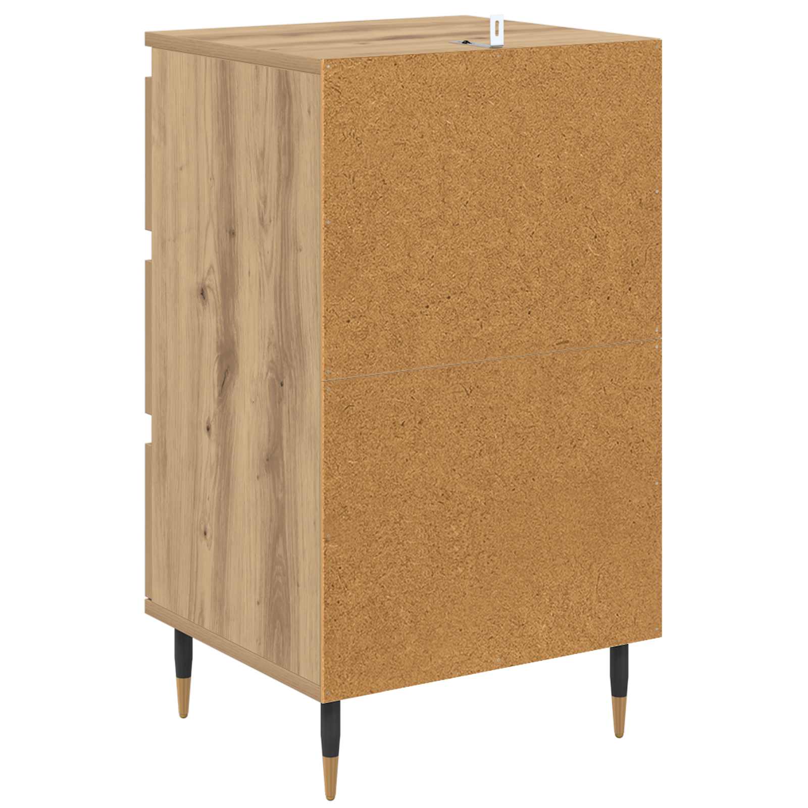 Buffet chêne artisanal 35 x 40 x 70 cm Bois d'ingénierie - XIOS