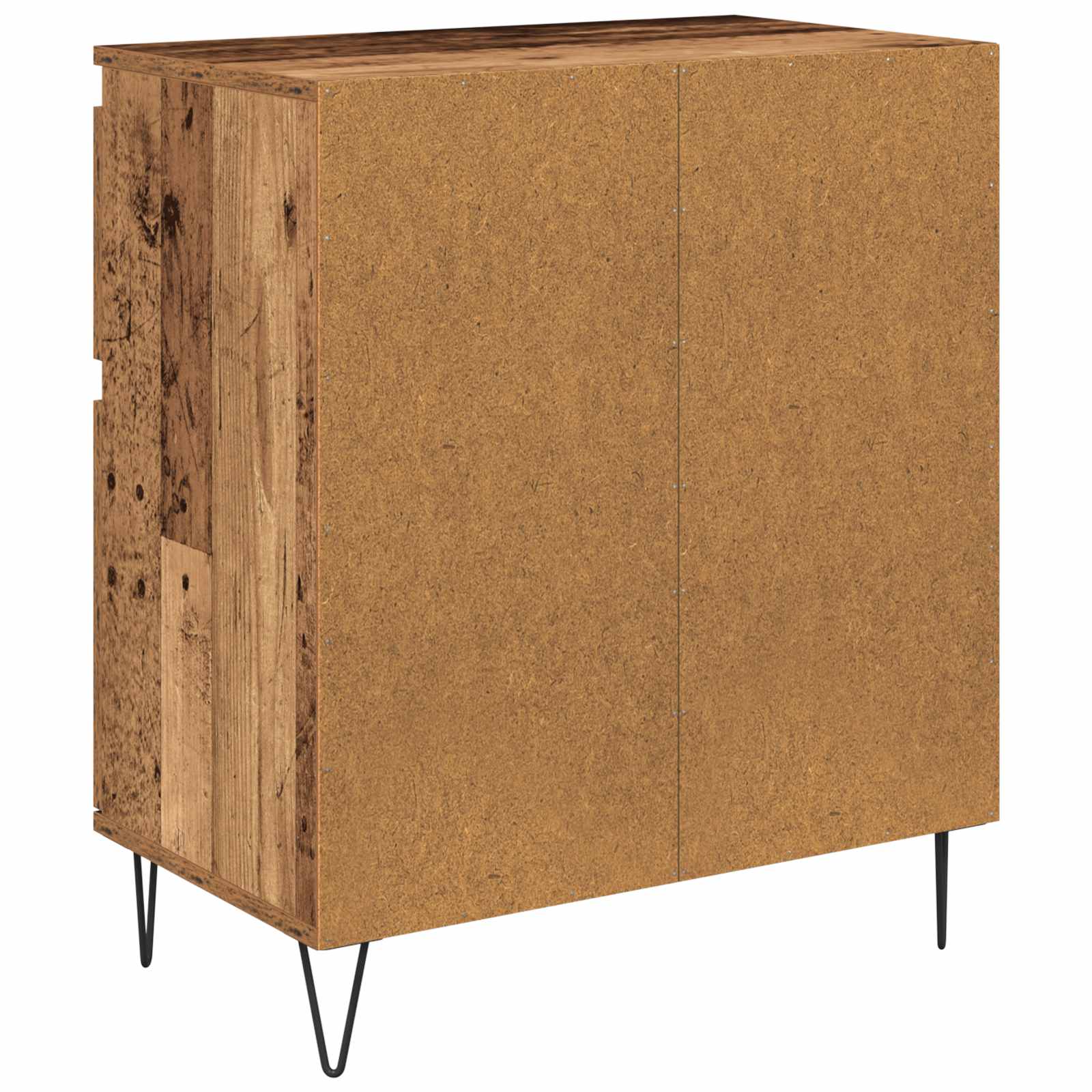 Buffet Bois Ancien 60 x 35 x 70 cm Bois d'ingénierie et fer - XIOS