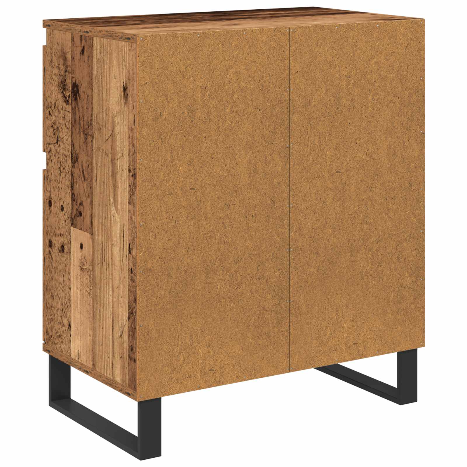 Buffet Bois Ancien 60 x 35 x 70 cm Bois d'ingénierie et fer - XIOS