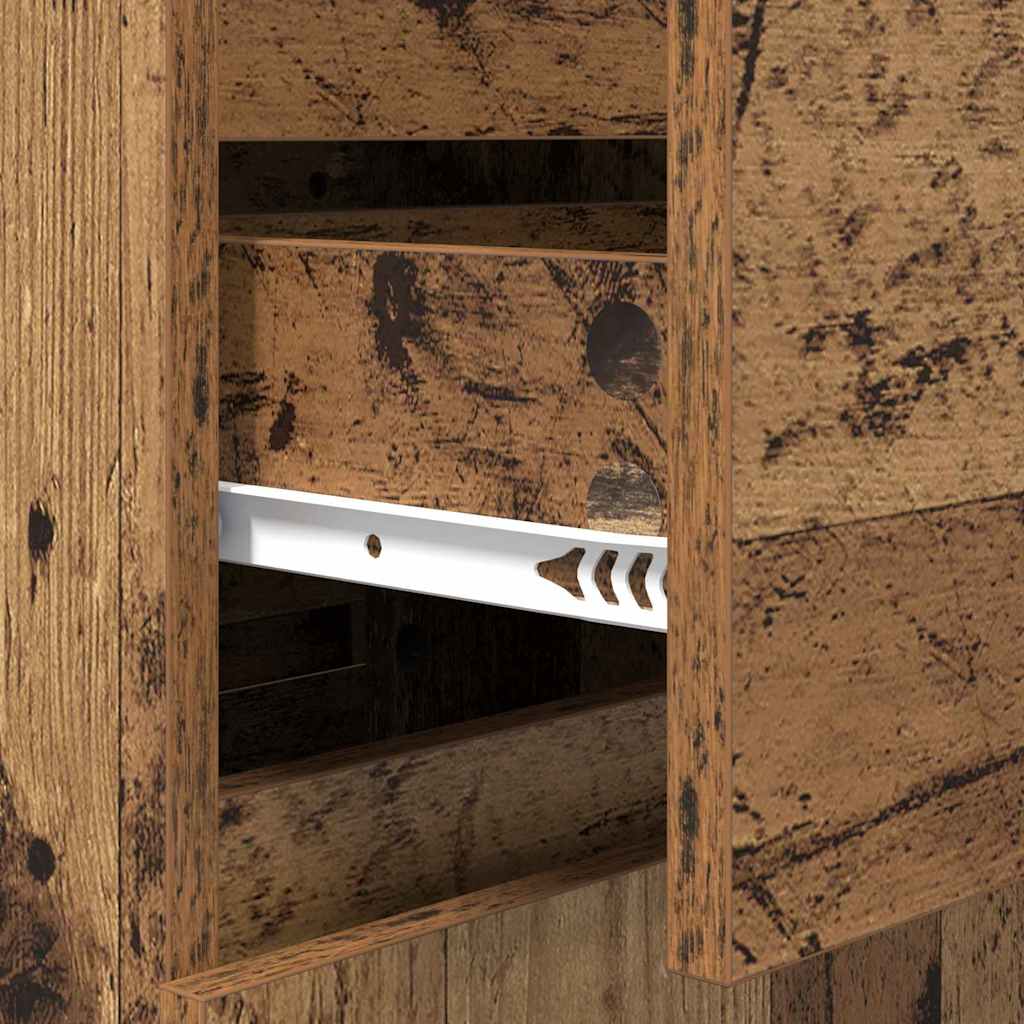 Buffet Bois ancien 35 x 40 x 70 cm Bois d'ingénierie - XIOS