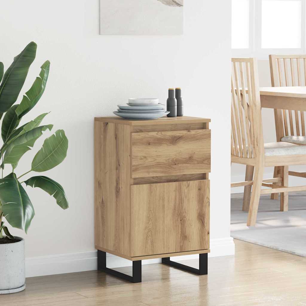 Buffet chêne artisanal 35 x 40 x 70 cm Bois d'ingénierie - XIOS