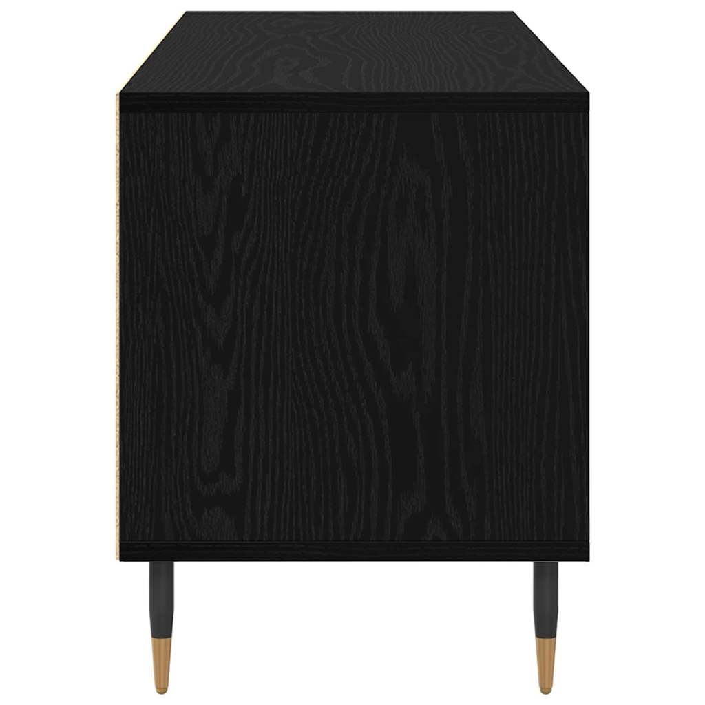 Meuble TV avec tiroir Chêne noir 100 x 34,5 x 44,5 cm - XIOS