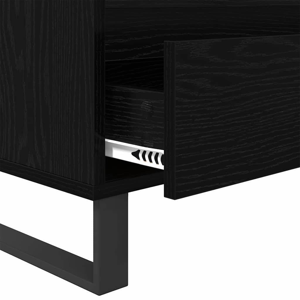 Meuble TV avec tiroir Chêne noir 100 x 34,5 x 44,5 cm - XIOS