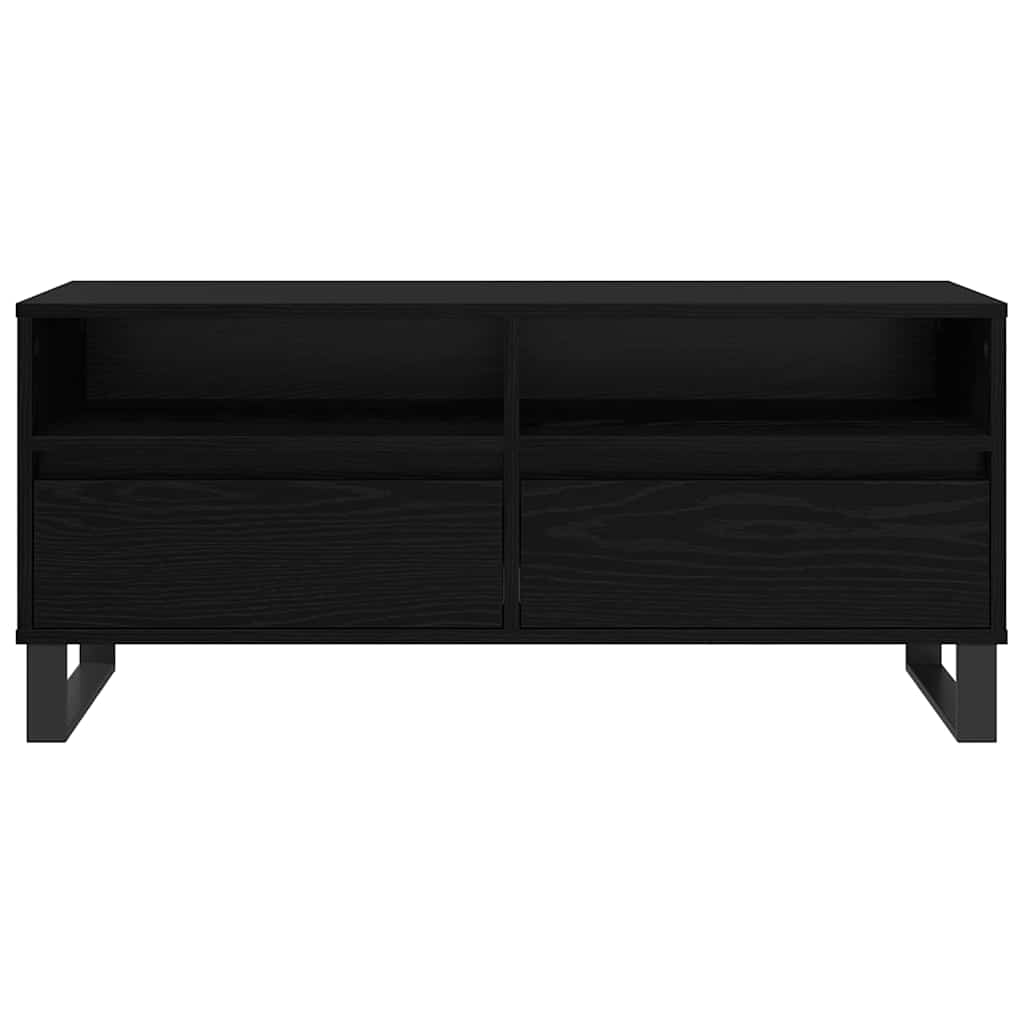 Meuble TV avec tiroir Chêne noir 100 x 34,5 x 44,5 cm - XIOS