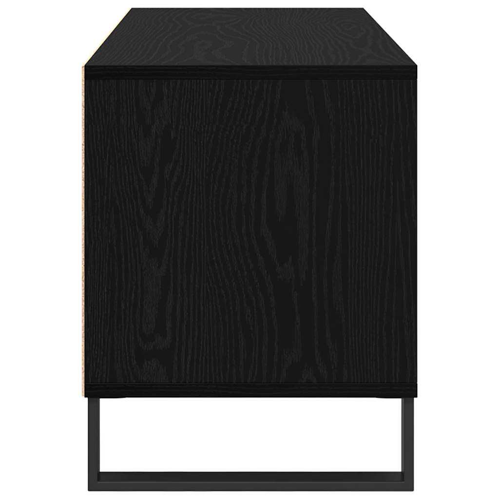 Meuble TV avec tiroir Chêne noir 100 x 34,5 x 44,5 cm - XIOS