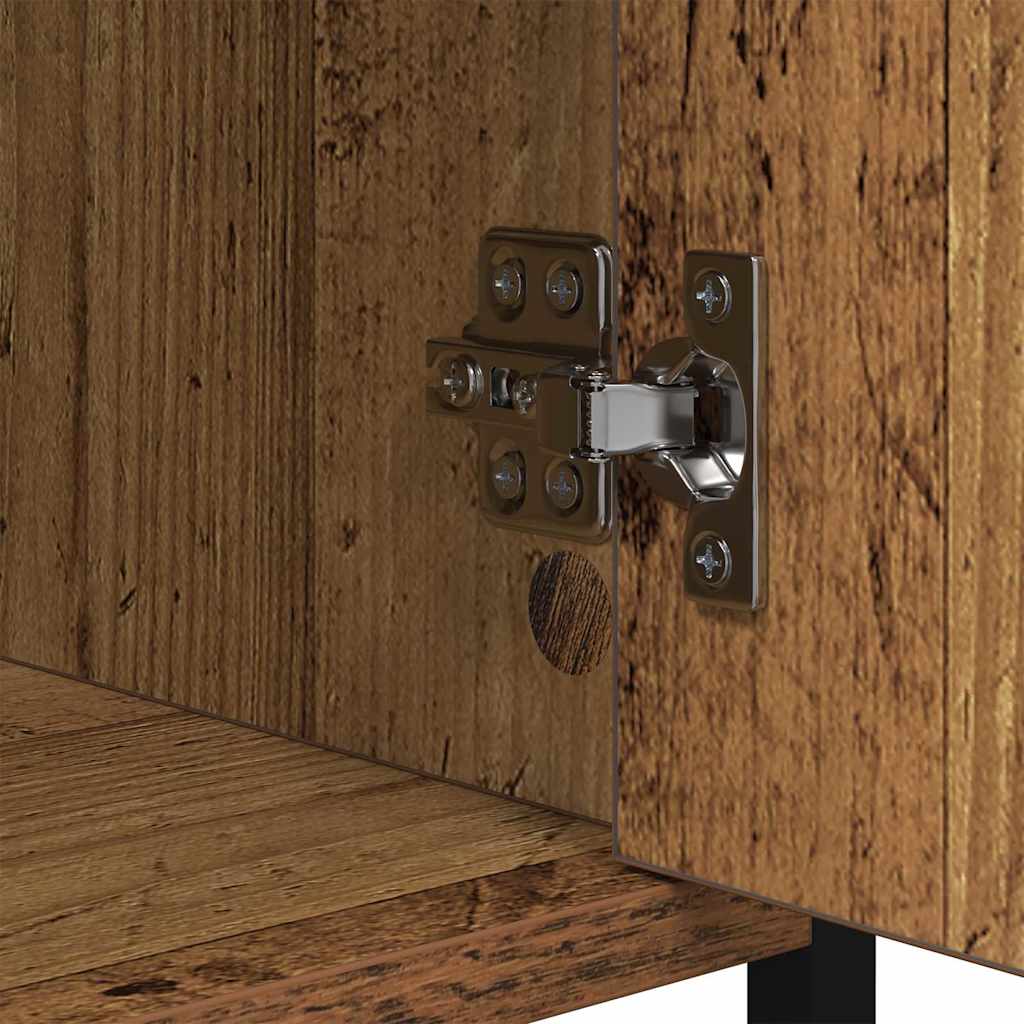 Cabinet de chevet 2 pcs Bois ancien 40 x 42 x 60cm - XIOS