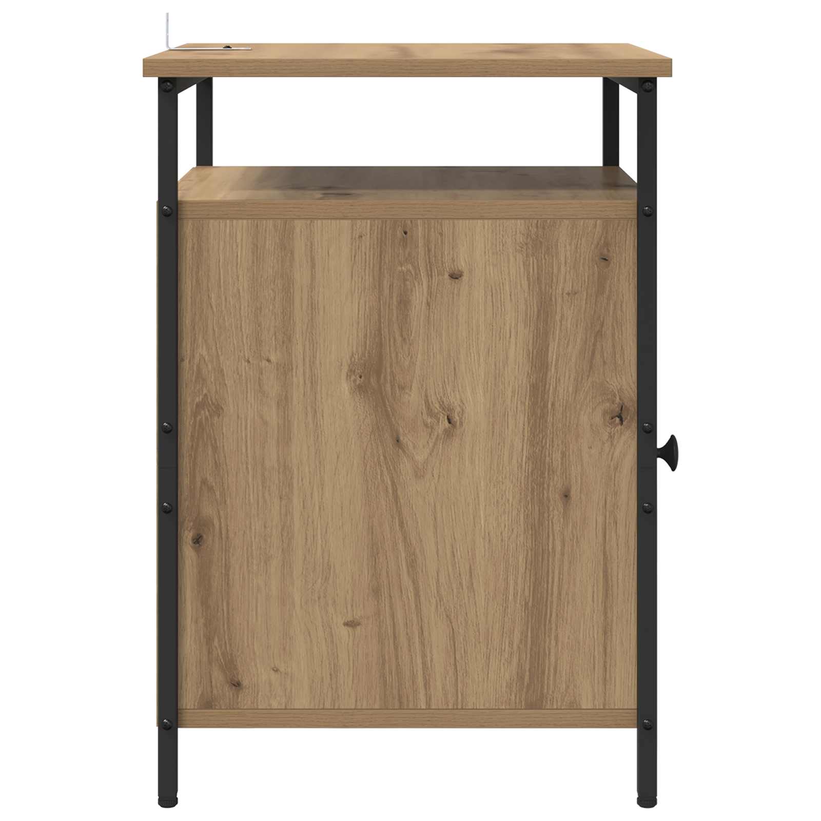 Cabinet de chevet 2 pcs Chêne artisanal 40 x 42 x 60cm - XIOS