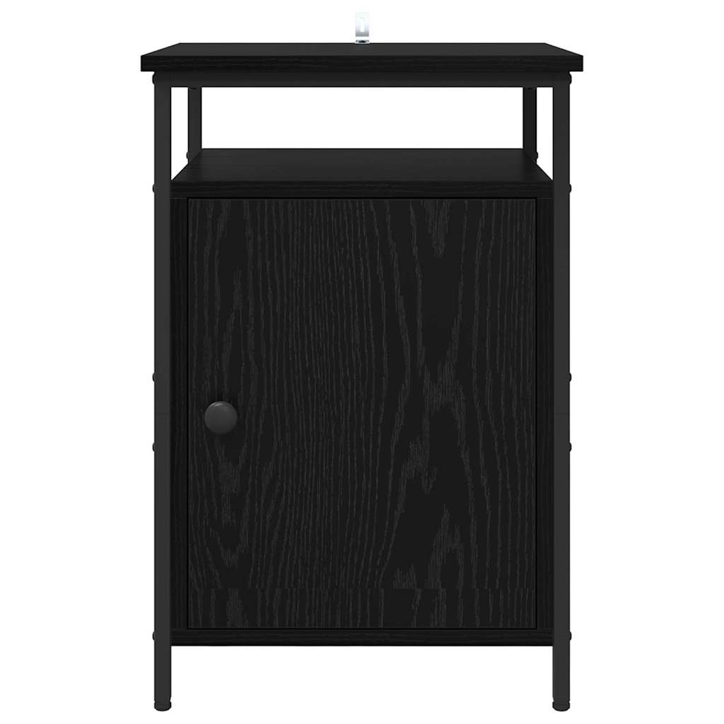 Cabinet de chevet 2 pcs Chêne noir 40 x 42 x 60cm - XIOS