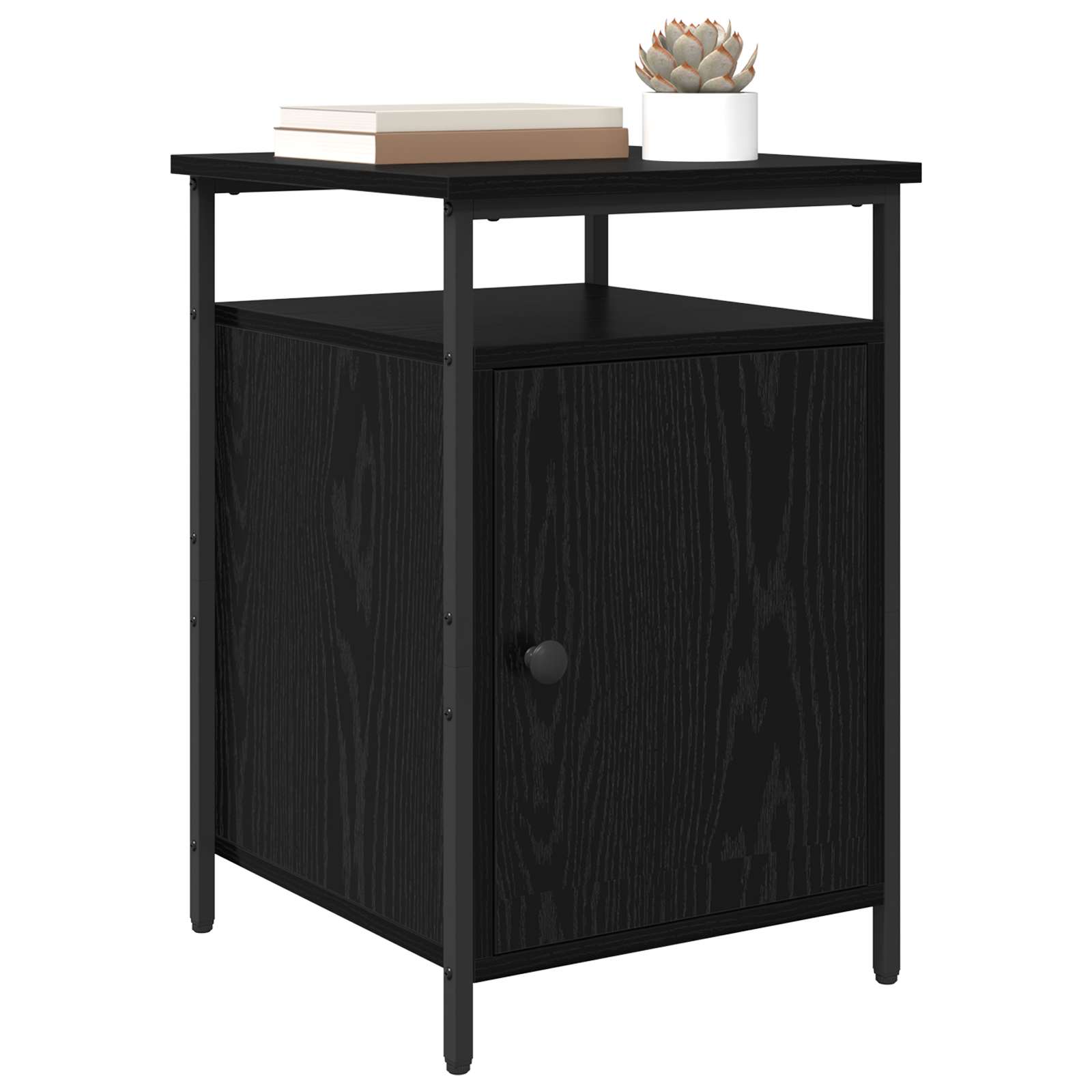 Cabinet de chevet 2 pcs Chêne noir 40 x 42 x 60cm - XIOS