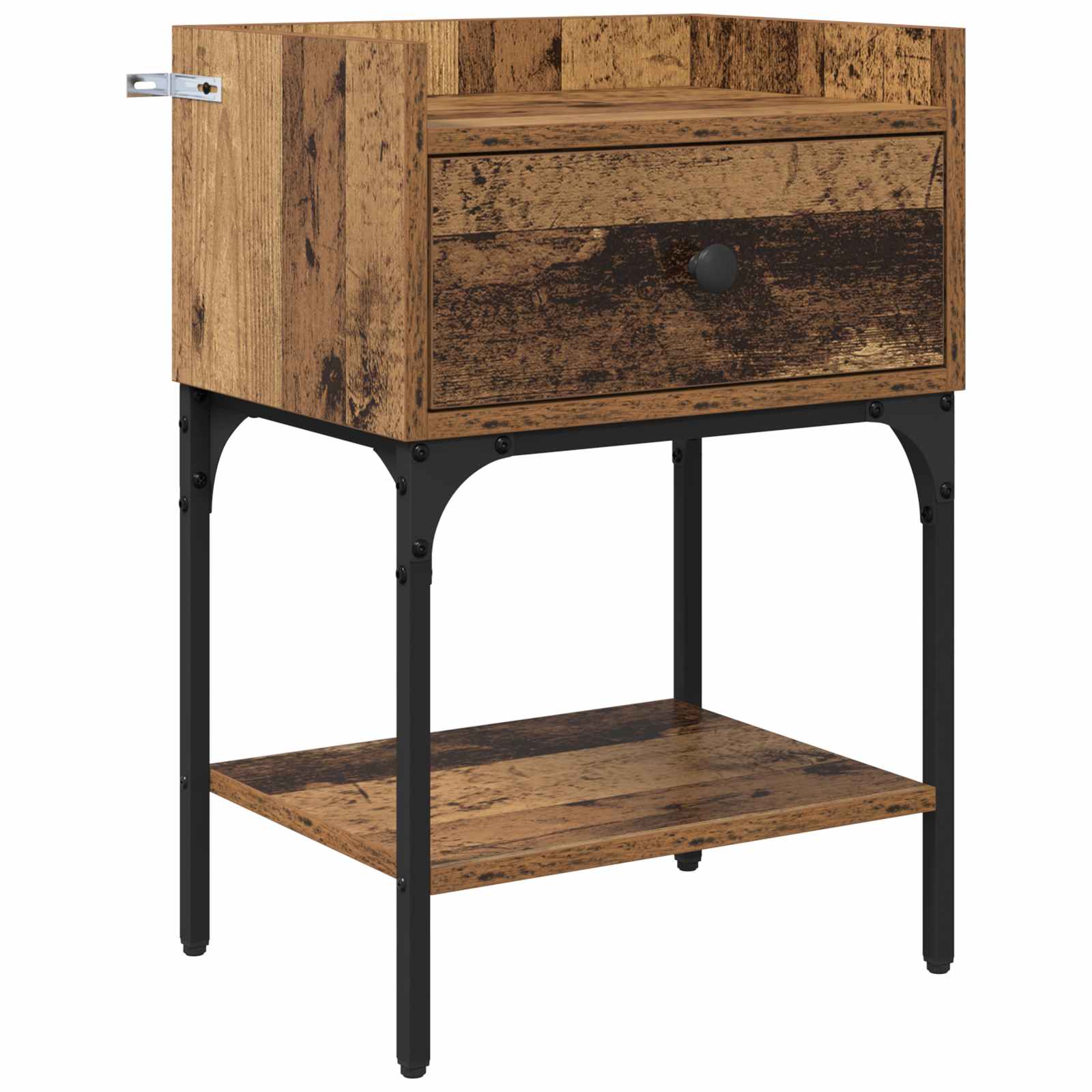 Table de chevet Bois ancien 40 x 29 x 60 cm Bois d'ingénierie - XIOS