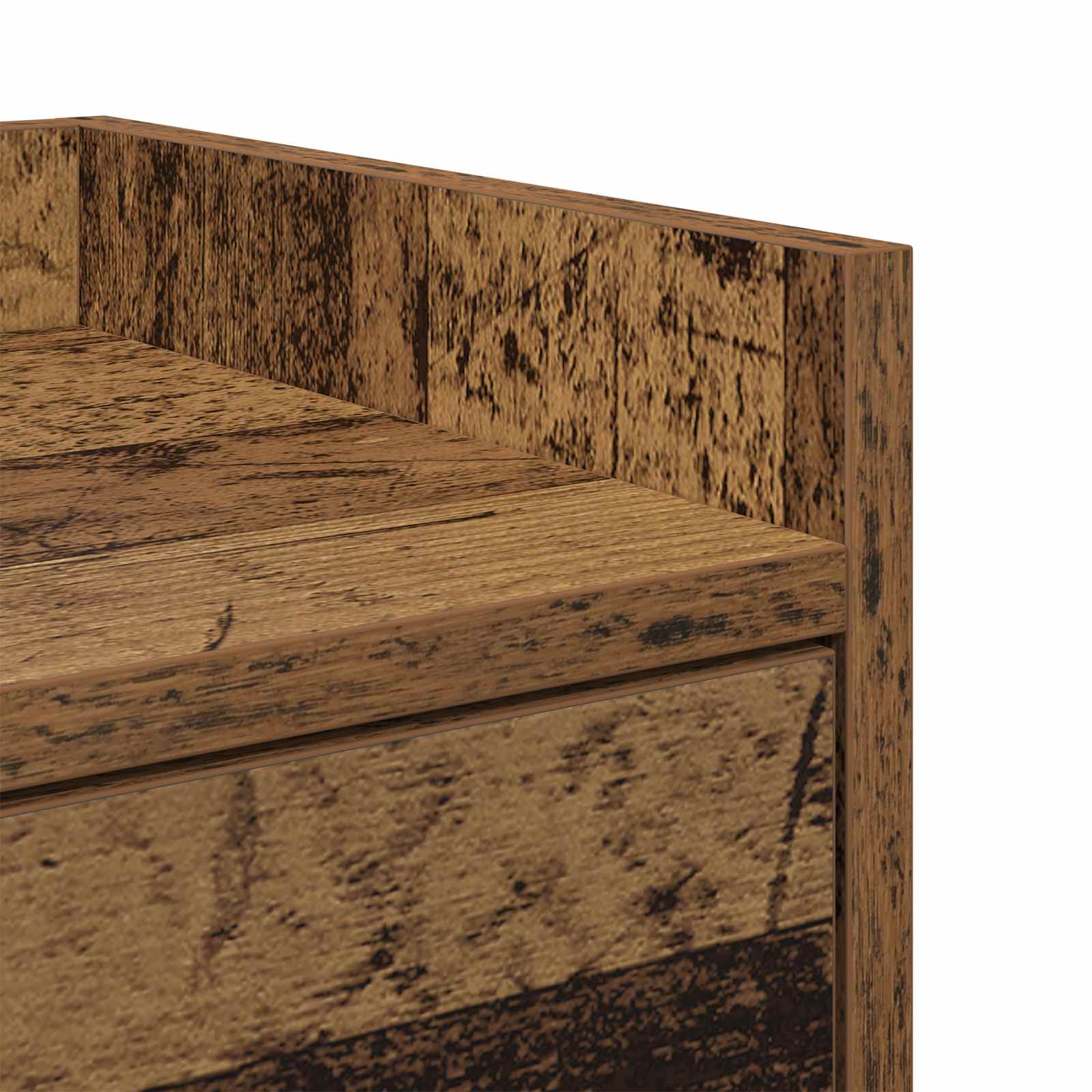 Table de chevet avec tiroir 2 pcs Bois ancien 40 x 29 x 60 cm - XIOS