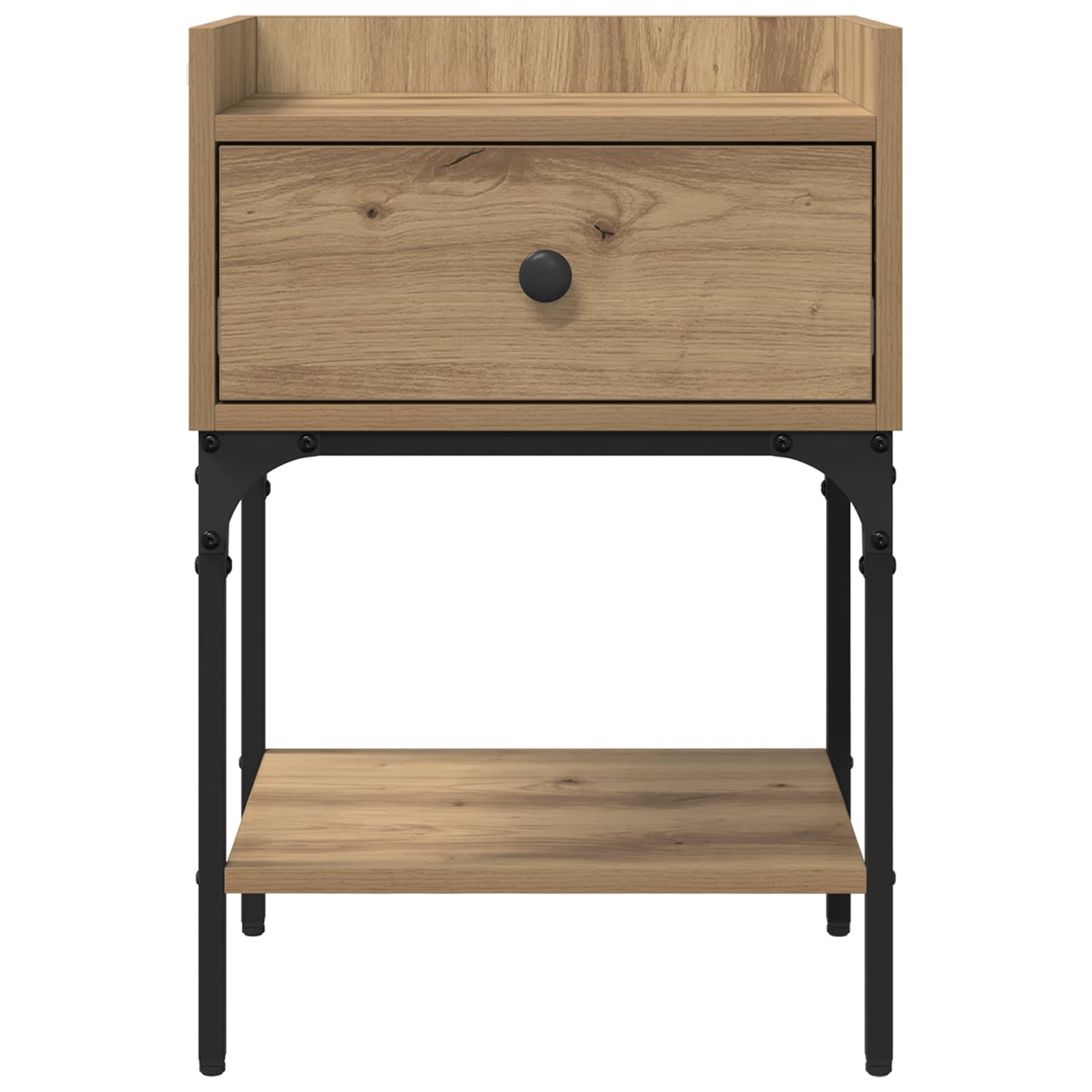Table de chevet 2 pcs Chêne artisanal 40 x 29 x 60 cm - XIOS