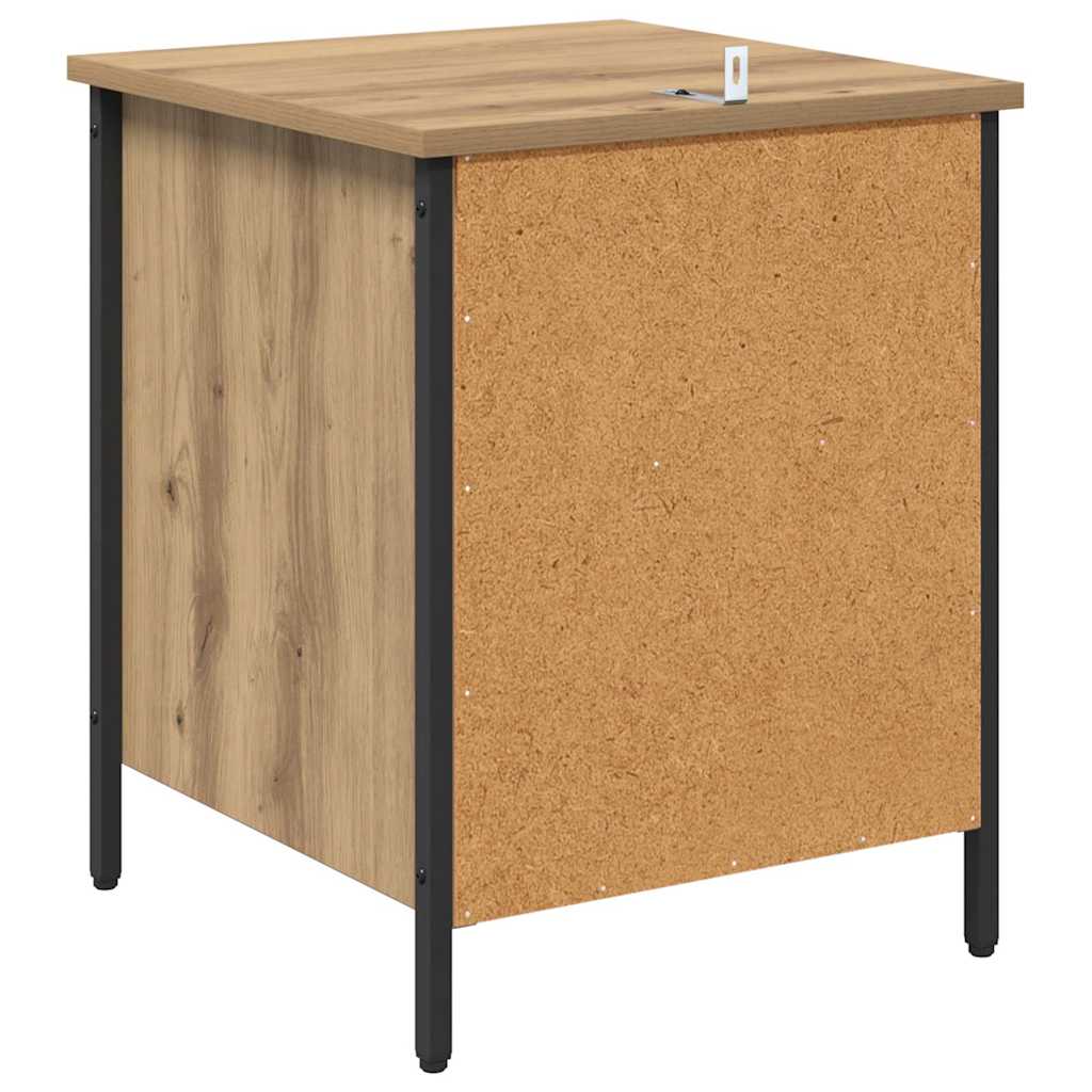 Cabinet de chevet 2 pcs chêne artisanal 40 x 42 x 50 cm - XIOS