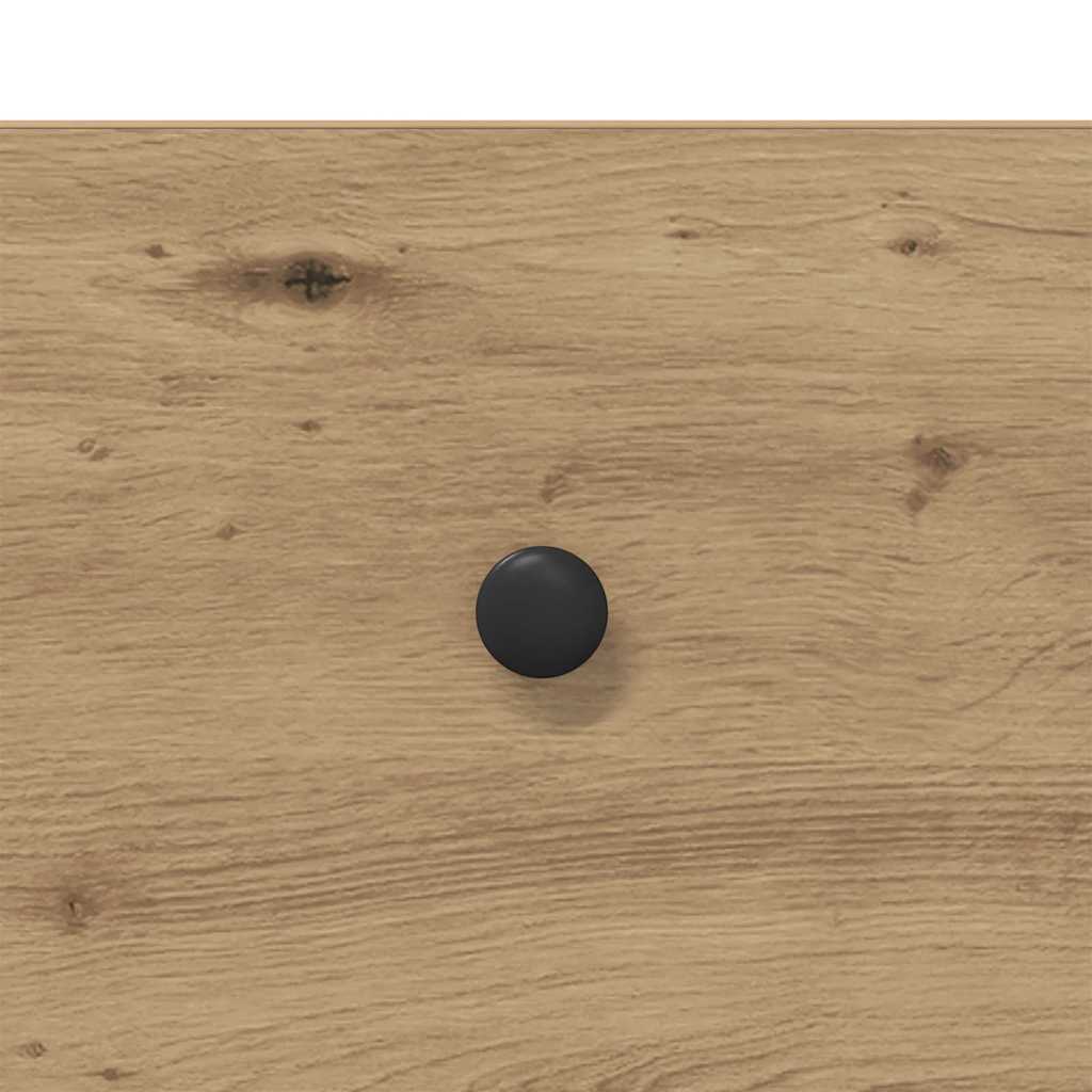 Cabinet de chevet avec tiroir chêne artisanal 40 x 42 x 56 cm - XIOS