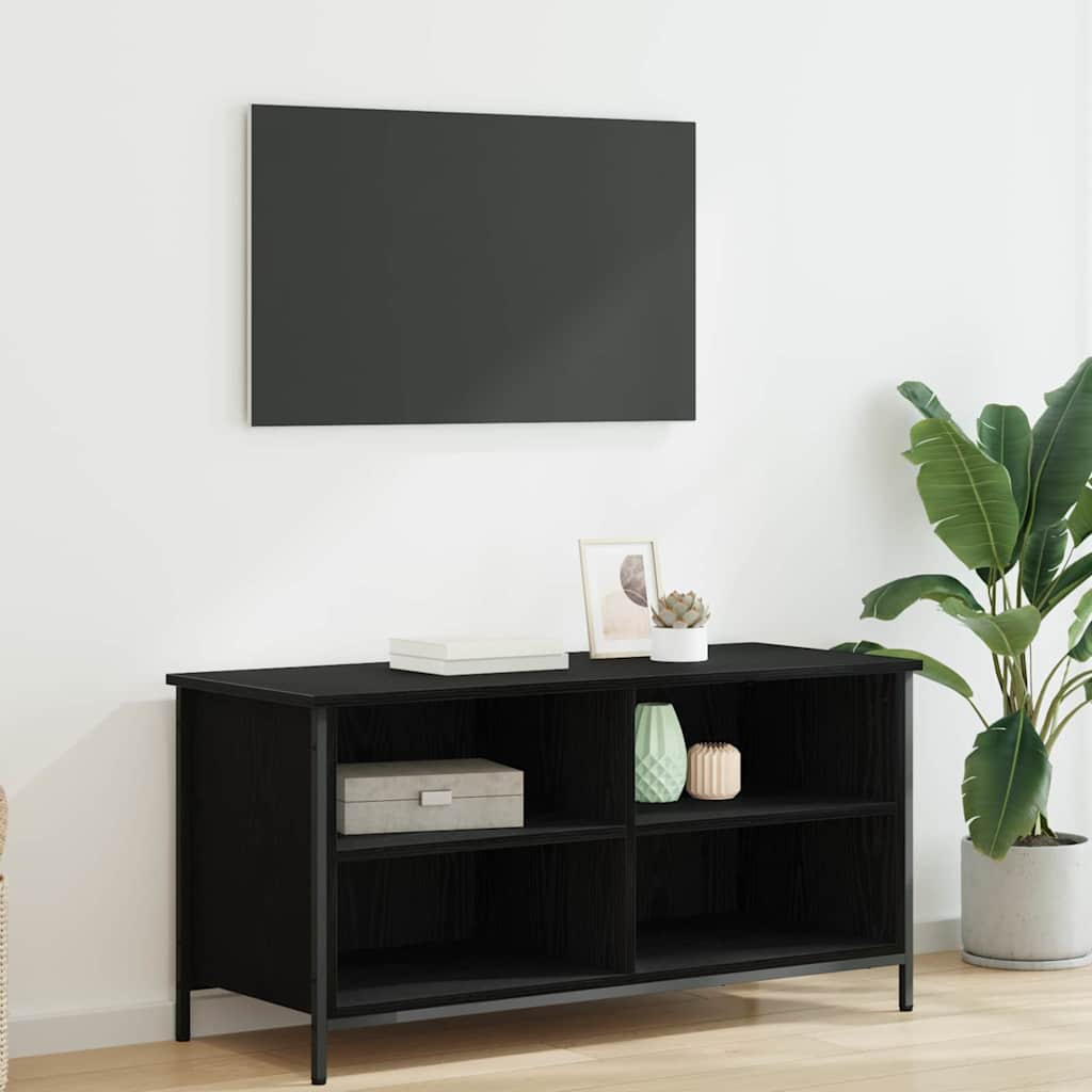 Meuble TV Chêne noir 100 x 40 x 50 cm Bois d'ingénierie - XIOS