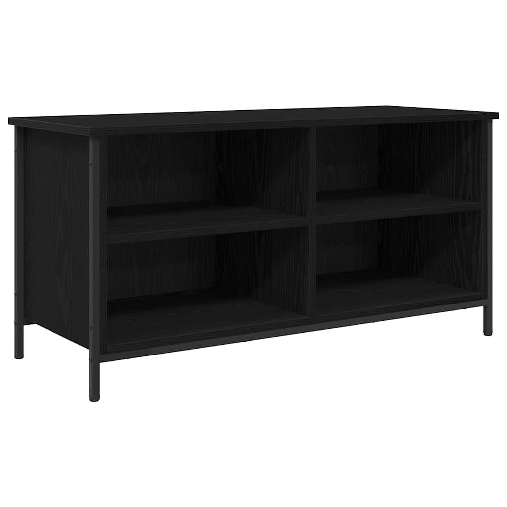 Meuble TV Chêne noir 100 x 40 x 50 cm Bois d'ingénierie - XIOS