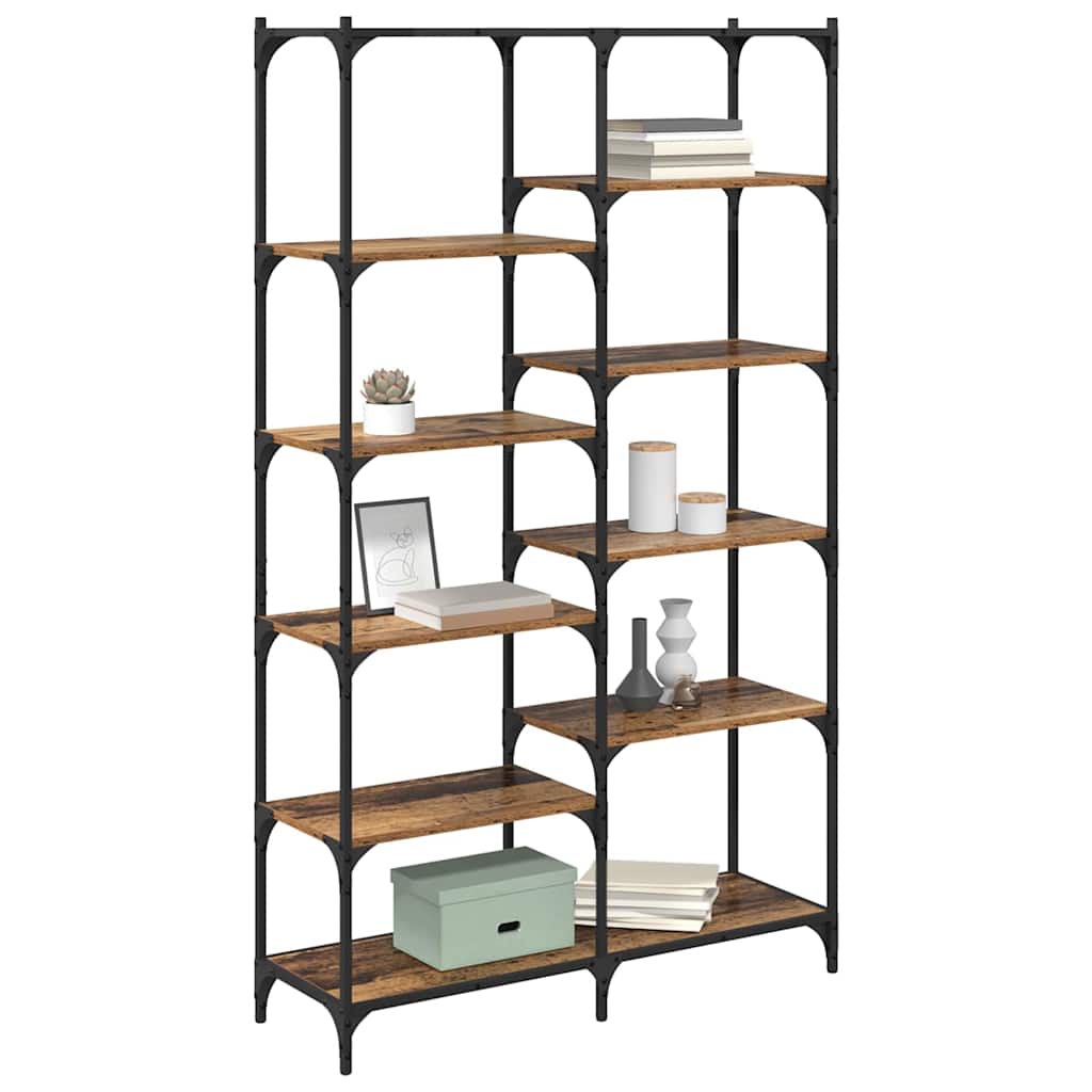 Étagère Bois ancien 100 x 32 x 170 cm Bois d'ingénierie - XIOS