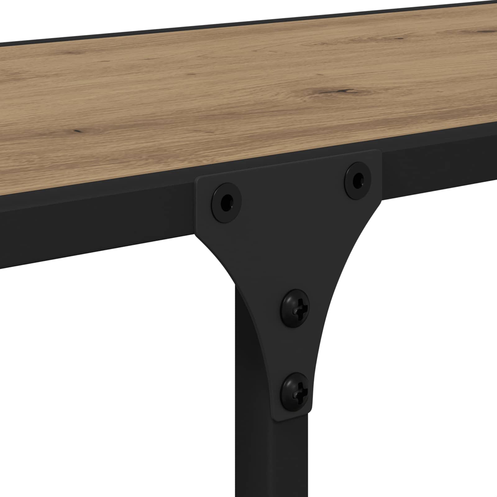 Étagère chêne artisanal 100 x 32 x 170 cm Bois d'ingénierie - XIOS