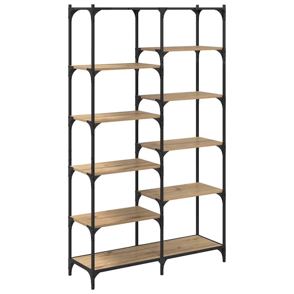 Étagère chêne artisanal 100 x 32 x 170 cm Bois d'ingénierie - XIOS