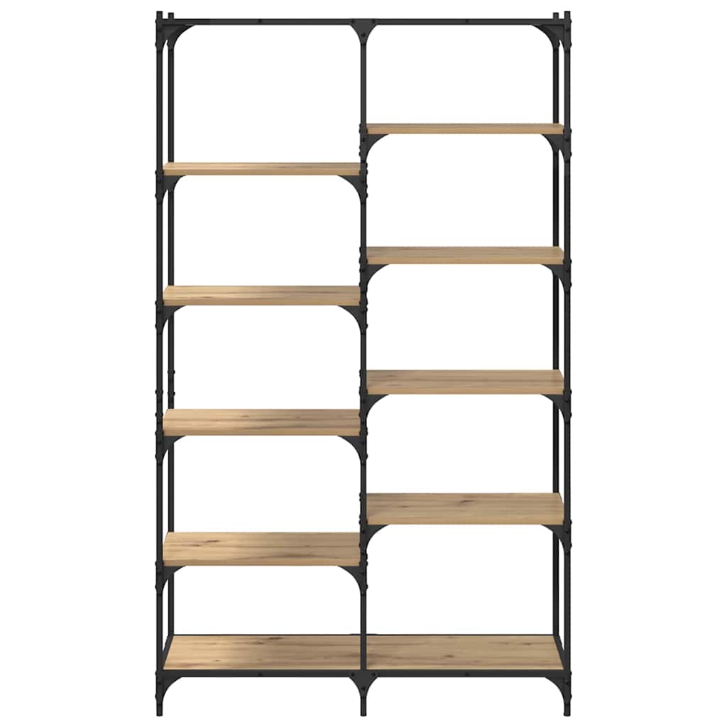 Étagère chêne artisanal 100 x 32 x 170 cm Bois d'ingénierie - XIOS