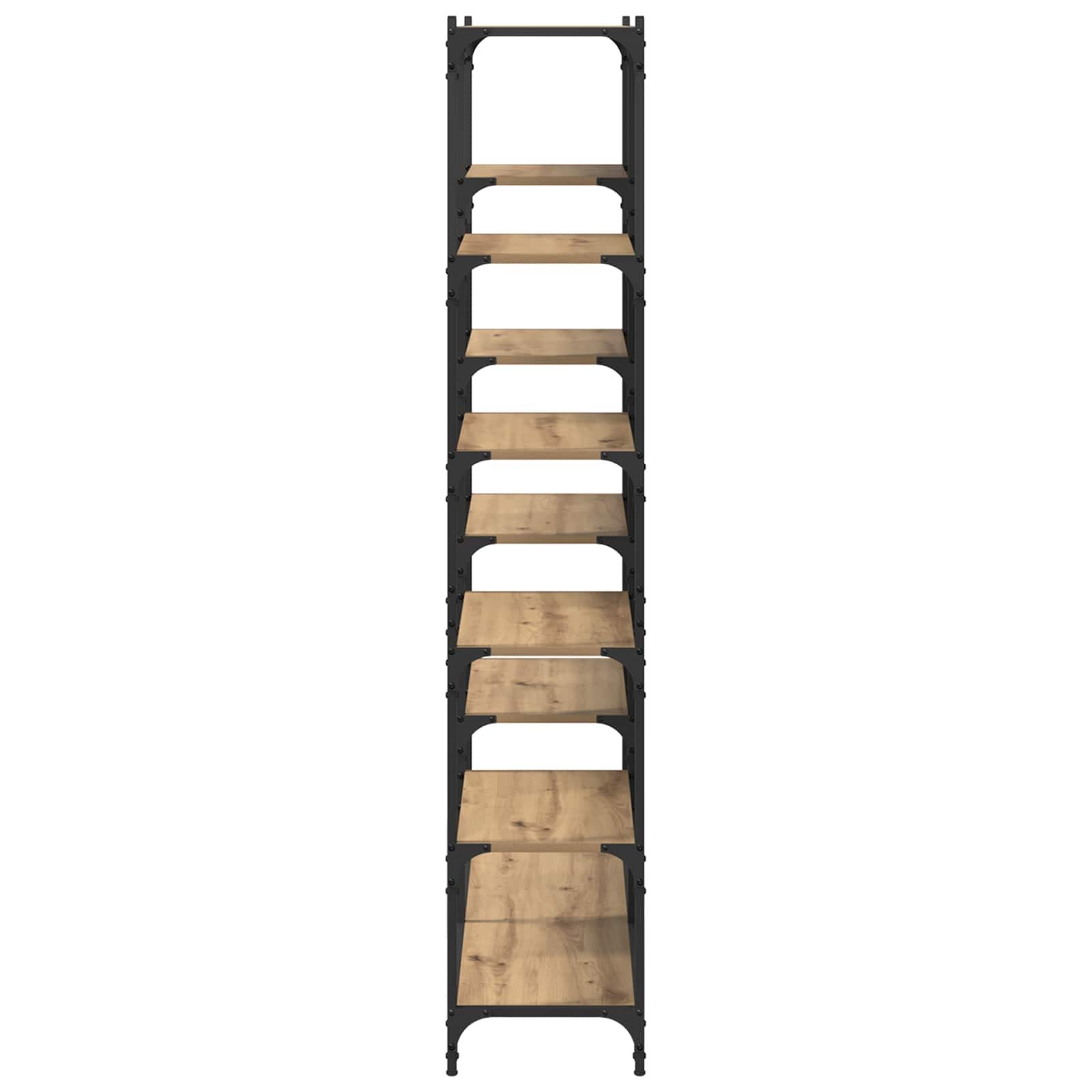 Étagère chêne artisanal 100 x 32 x 170 cm Bois d'ingénierie - XIOS