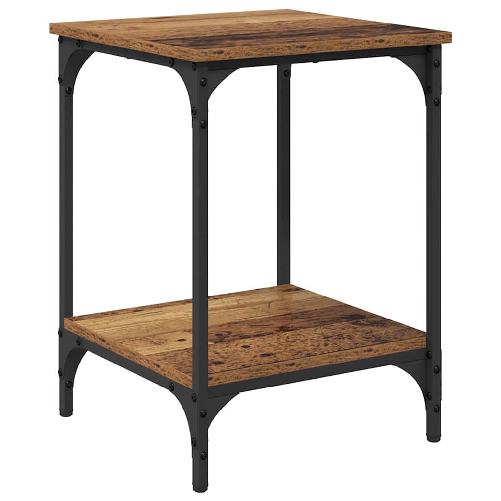 Table basse Bois Ancien 40 x 40 x 55 cm Bois d'ingénierie - XIOS