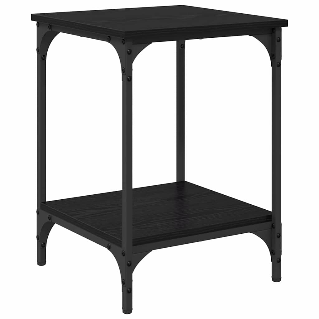 Table basse Chêne noir 40 x 40 x 55 cm Bois d'ingénierie - XIOS