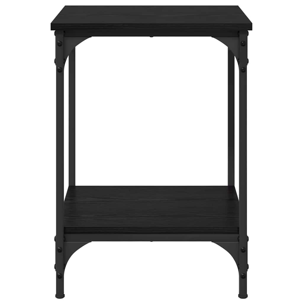 Table basse Chêne noir 40 x 40 x 55 cm Bois d'ingénierie - XIOS