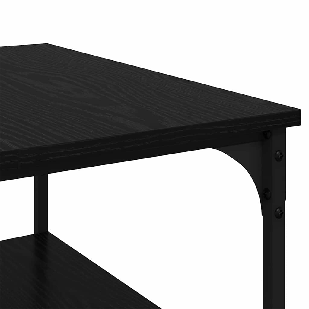 Table basse Chêne noir 55 x 55 x 40 cm Bois d'ingénierie - XIOS