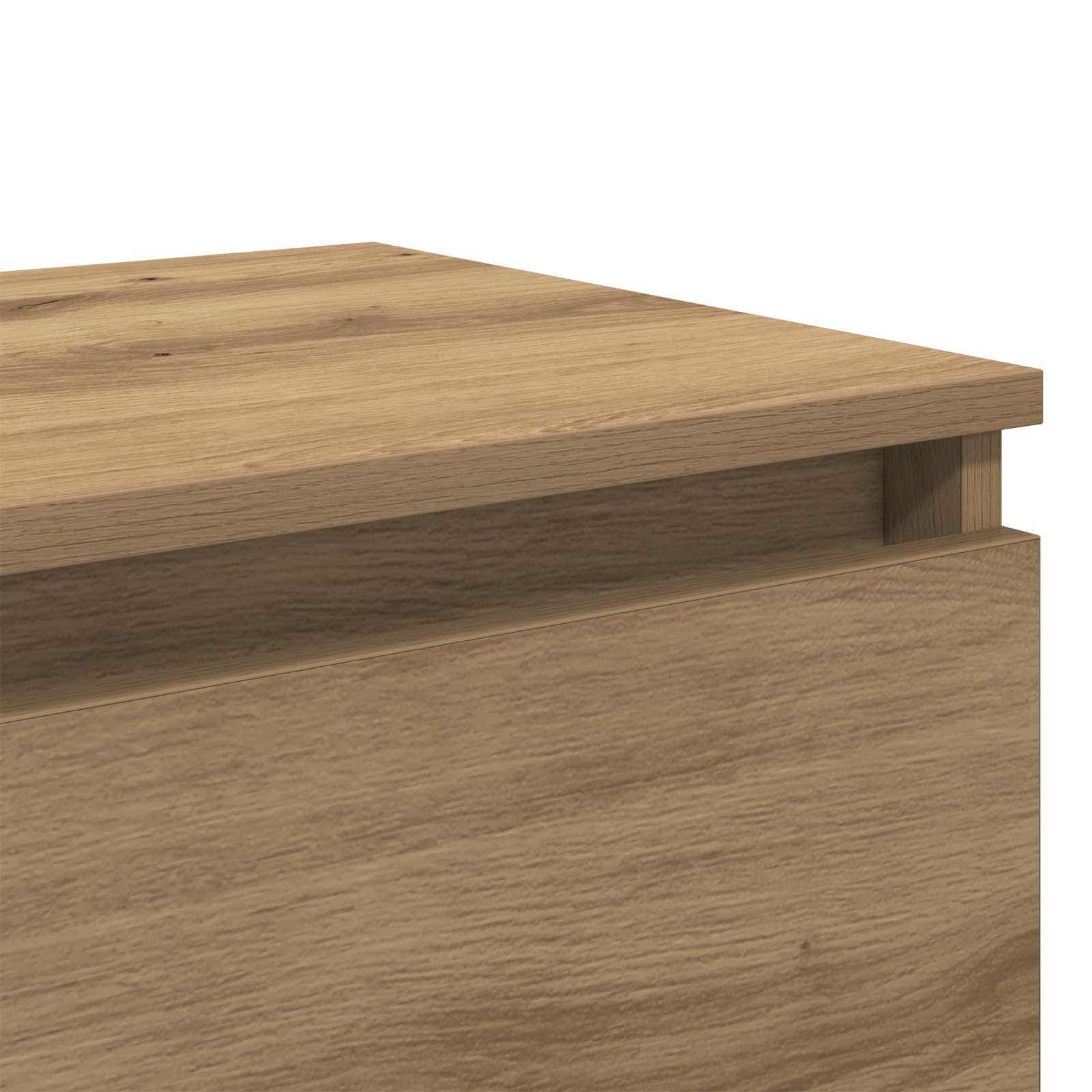 Cabinet de chevet 2 pcs Chêne artisanal 40 x 35 x 50 cm - XIOS
