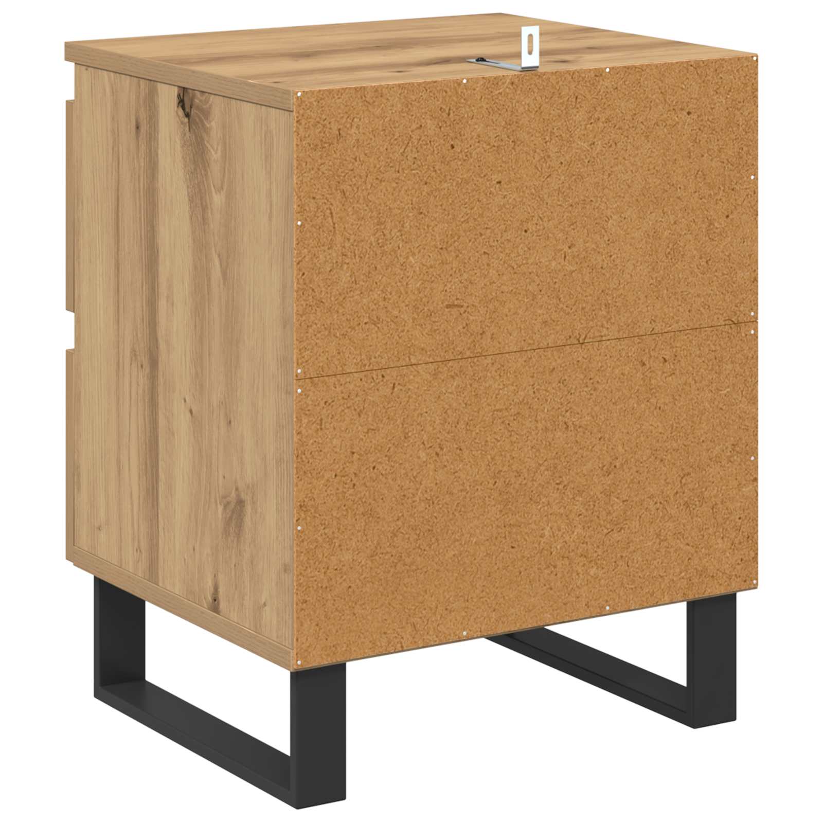Cabinet de chevet 2 pcs Chêne artisanal 40 x 35 x 50 cm - XIOS