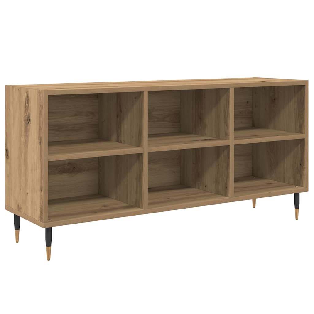 Meuble TV Chêne artisanal 103,5 x 30 x 50 cm Bois d'ingénierie - XIOS