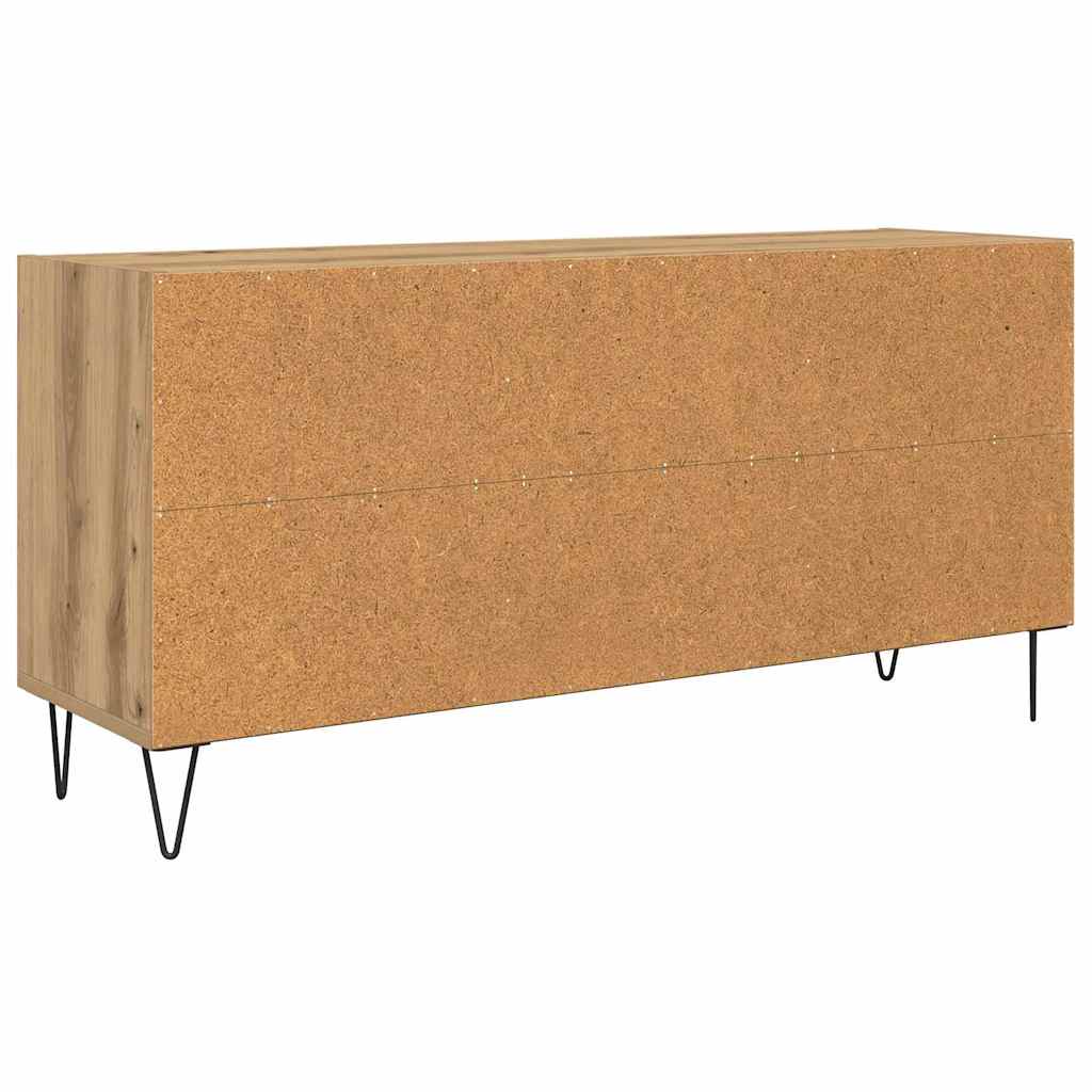 Meuble TV Chêne artisanal 103,5 x 30 x 50 cm Bois d'ingénierie - XIOS