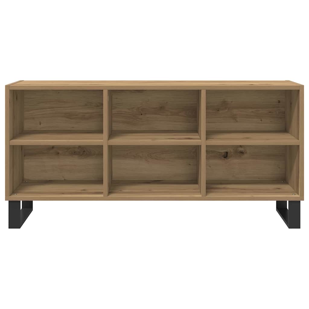 Meuble TV Chêne artisanal 103,5 x 30 x 50 cm Bois d'ingénierie - XIOS