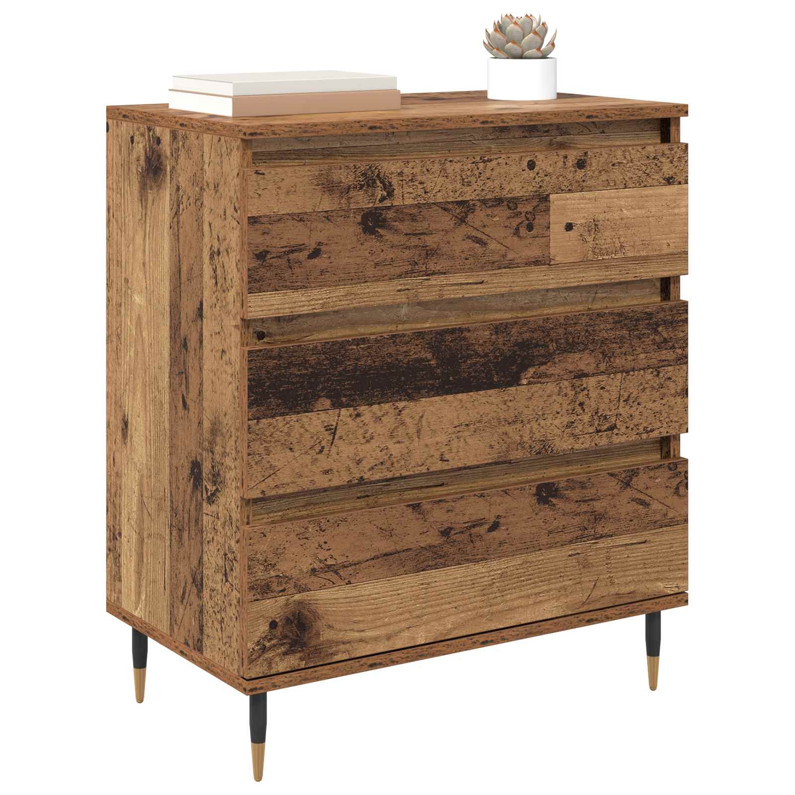 Buffet Bois Ancien 60 x 35 x 70 cm Bois d'ingénierie - XIOS