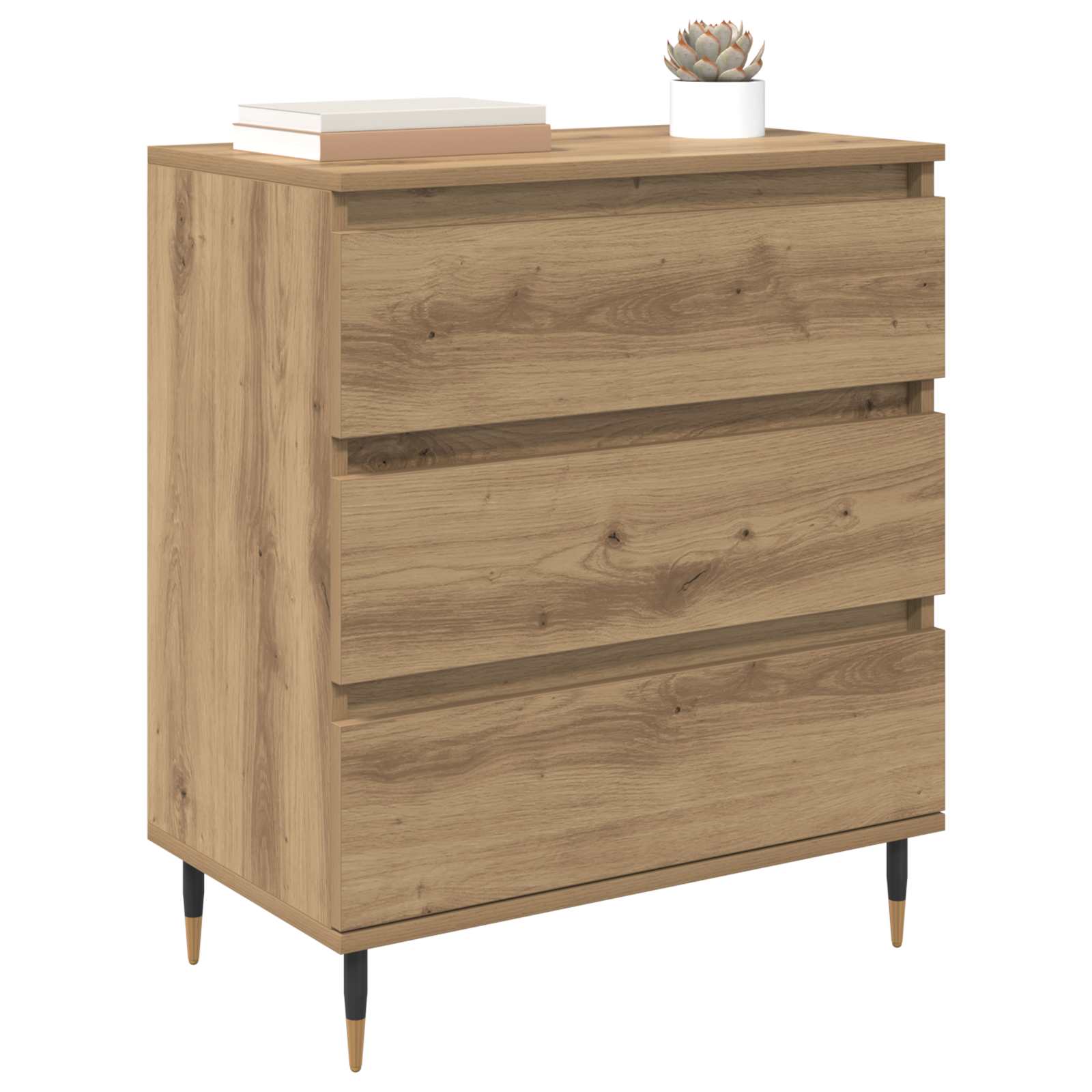 Buffet Chêne artisanal 60 x 35 x 70 cm Bois d'ingénierie - XIOS