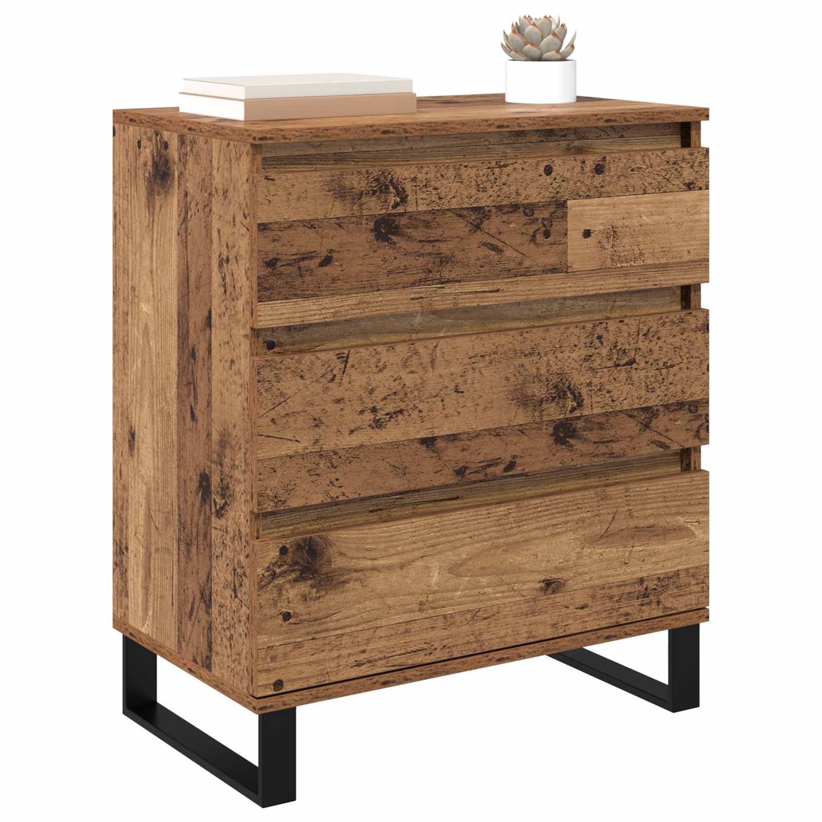 Buffet Bois Ancien 60 x 35 x 70 cm Bois d'ingénierie - XIOS