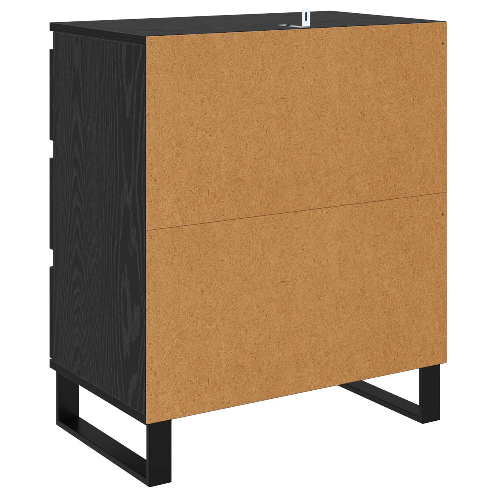Buffet avec tiroir Chêne noir 60 x 35 x 70 cm Bois d'ingénierie - XIOS
