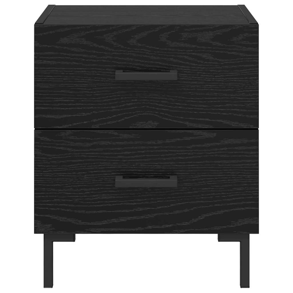 Cabinet de chevet 2 pcs Chêne noir 40 x 35 x 47,5 cm - XIOS