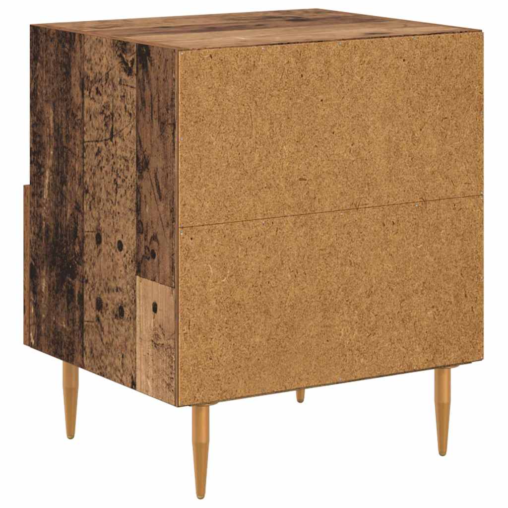 Table de chevet Marron 40 x 35 x 47.5 cm Bois d'ingénierie - XIOS
