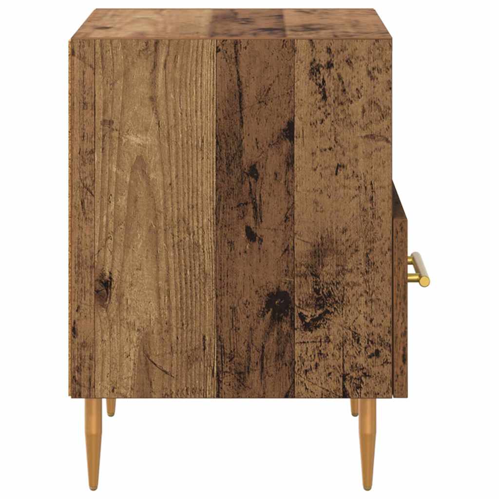 Table de chevet Marron 40 x 35 x 47.5 cm Bois d'ingénierie - XIOS